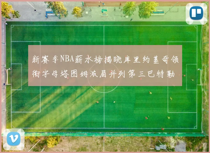 新赛季NBA薪水榜揭晓库里约基奇领衔字母塔图姆浓眉并列第三巴特勒排名第十